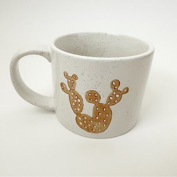 Urban Outfitters UO Home Southwestern Western Garden Cactus Coffee Mug Tea Cup - Picture 1 of 3